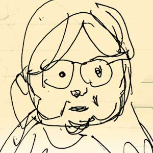 であいねこトップページのリンクカード画像｜エッセイ漫画用ラフスケッチ